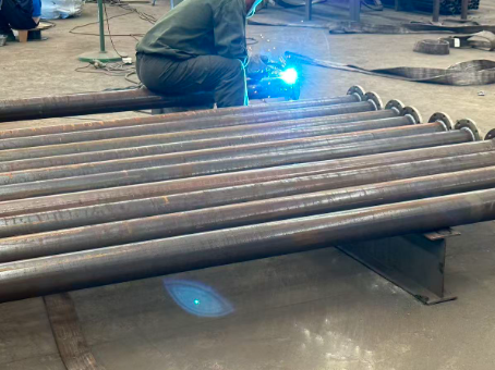苏州20#无缝注浆管加工108*6钢花管棚管
